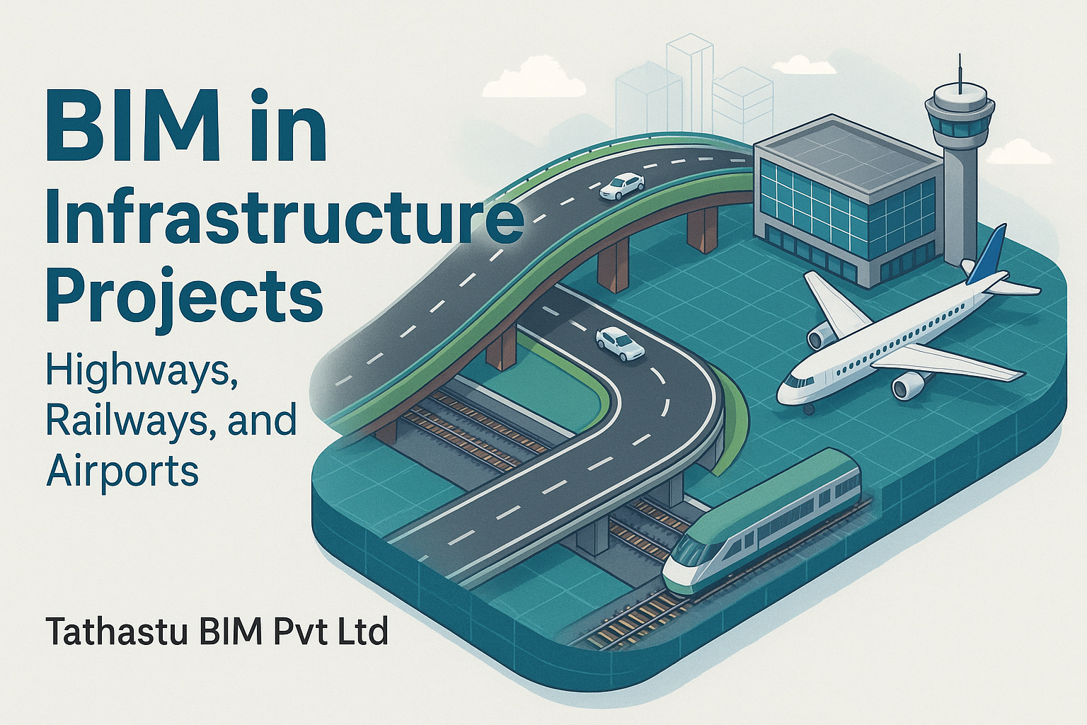 BIM in Infrastructure Projects: Highways, Railways, and Airports